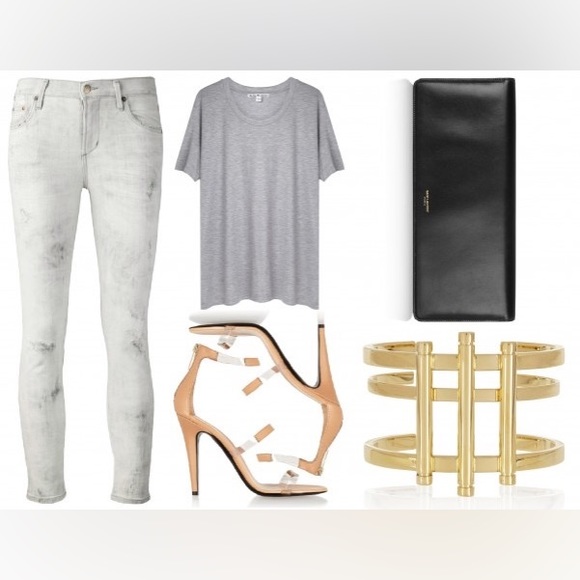 Citizens Of Humanity Rocket Crop High Rise Skinny 26 BNWT Fire Grey - Picture 11 of 11